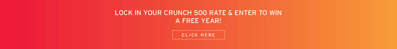 lock in your crunch 500 rate & enter to win a free year! Click here